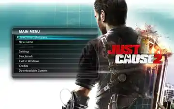 Just Cause 2 (USA) screen shot title